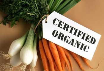 differentiate between certified Organic and Conventional foods.