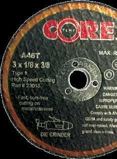 Outlast the competition for 35-50% less cost THIN HIGH-SPEED CUTTING WHEELS Dia.