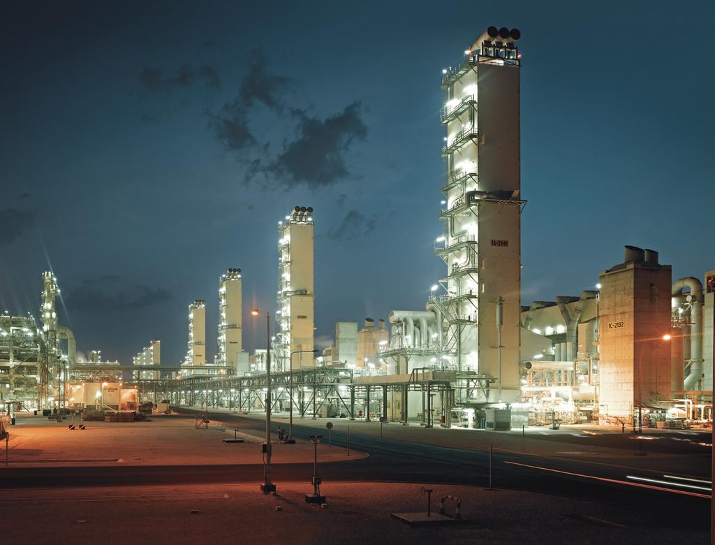 8 9 8 3,800 t O 2 per day in Ras Laffan, Qatar Oxygen for mega GTL and CTL plants.