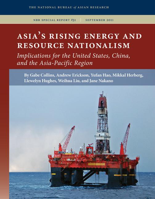 2011 ENERGY SECURITY REPORT The New Energy Silk Road: The Growing Asia Middle East Energy Nexus (2009) assessed the likely evolution of Asia s involvement in Middle East oil and gas development,