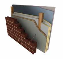 Site work 2 fixing methods for Timber Frame Handling Do not drop boards To cut use a sharp knife or fine tooth saw Wear eye protection Damaged boards should not be used Insulation between timber