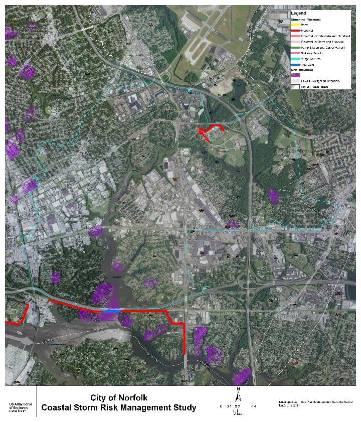 BROAD CREEK (1 OF 2) NONSTRUCTURAL Relocation, acquisition, and real estate elevation STRUCTURAL
