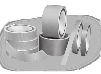 CONDUCTIVE TAPE CONDUCTIVE FABRIC SIELDING TAPE Laird conductive fabric shielding tapes offer exceptional conformability and conductivity for dynamic flex applications.