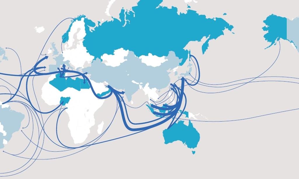 WA LNG Exports Worldwide LNG