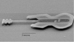 Surface Micromachining: Semiconductor Micromachining to make MEMS devices An example of a micromachined part the world s smallest guitar.