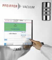 AMI INTEGRITY TEST SYSTEM Innovative solutions for the pharmaceutical industry Ease of use The products can be sampled directly from the production line and loaded in the test chamber without any