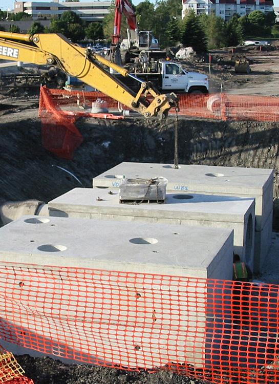 Advantages of Precast Concrete Onsite Wastewater Systems Built tough Precast concrete on-site wastewater tanks are stronger than tanks made from any other material.