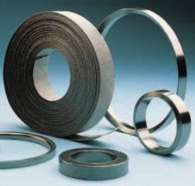Inhibitors can be added to enhance the oxidation and corrosion resistance properties of the flexible graphite. SIGRAFLEX graphite foil is also available with self-adhesive backing.