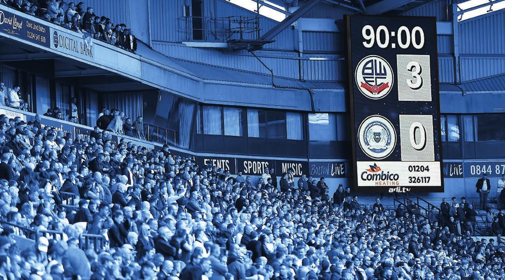 BOLTON WANDERERS ADDED TIME ANNOUNCEMENT SPONSORSHIP The majority of football matches have a period of added time after both halves to compensate for stoppages during playing time.