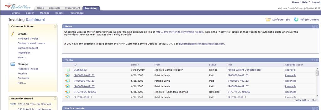 Creating Invoices PO-based invoice Create a PO-based invoice for purchase orders or