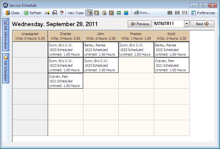 The Slot Scheduler: The Slot Scheduler is where you can define time slots or time windows you schedule in. For example, if you give your customers a window of two or four hours, etc.