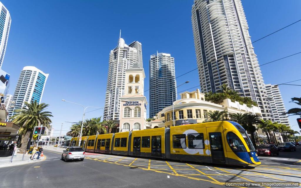 Gold Coast Light Rail Stage One $437 Million McConnell Dowell Significant reduction in materials lifecycle Achieved very high