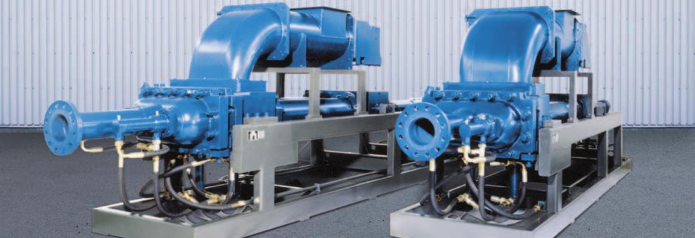 Along with the actual pump unit (consisting of sludge, hydraulic main and valve cylinders) an ABEL SH thick matter pump comprises a total of four components: the actual pump, the hydraulic drive