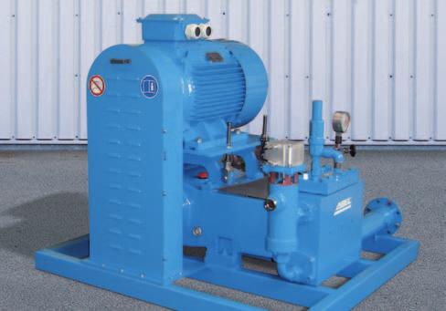 The ABEL Series HP pumps can be used in the oil and gas industries, and for feeding combiners in the food industry.