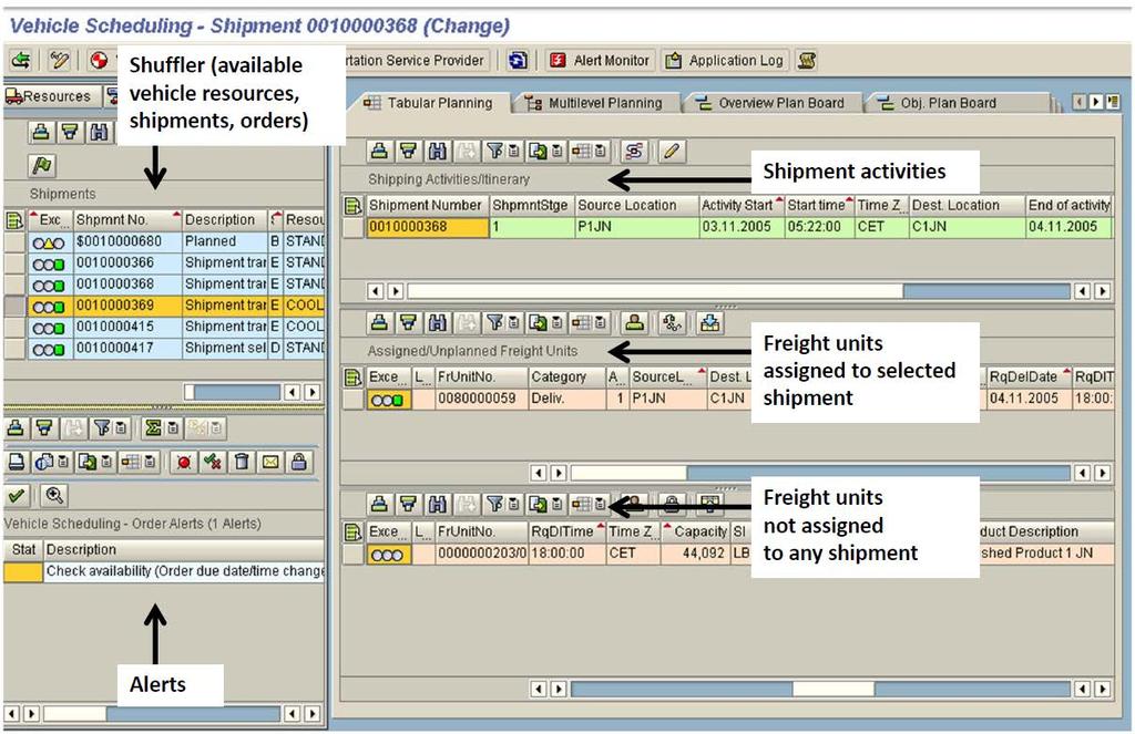 3.3.4 User Interface Interactive Vehicle Scheduling Figure 3.