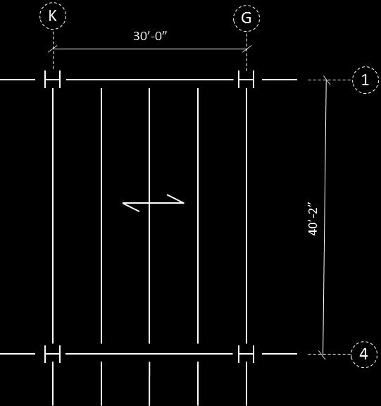 Gravity System Layout Which direction to span infill beams?