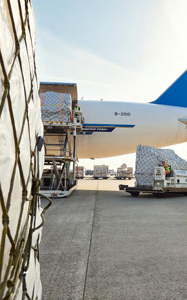 Cargo and aviation Cargo and aviation There are no more than a handful of airports in the world of aviation that successfully handle both