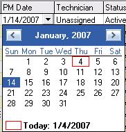 you want to manipulate the date for scheduling purposes. When the work order is created, it will set the date to the updated date you enter.