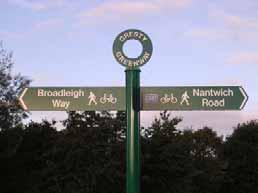 2 Ensure a Sustainable Future CASE STUDY Connect2 Crewe to Nantwich Greenway Working together with Sustrans, Cheshire East is developing a traffic-free cycle route between Crewe and Nantwich.