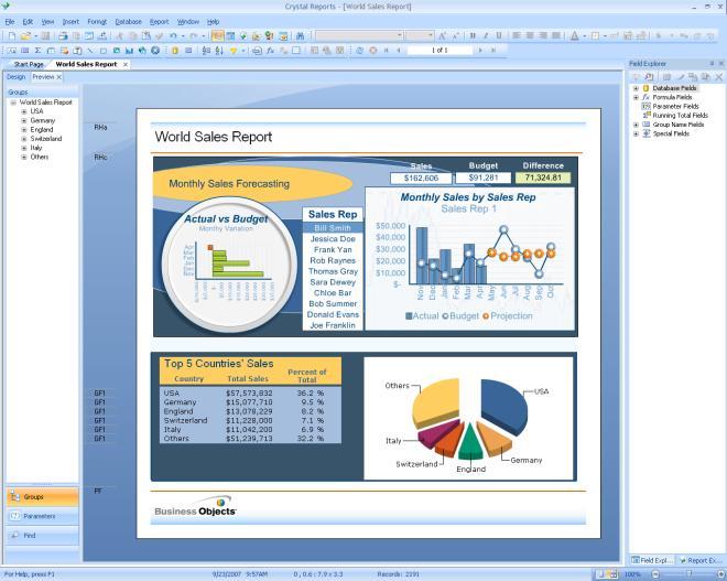 licensed report designers and number of web applications with Crystal Reports Share your web application