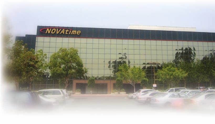NOVAtime s corporate office is located in Southern California with distributors,