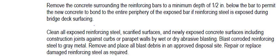 Surface Preparation Surface Preparation Should Occur as Close as Possible Before