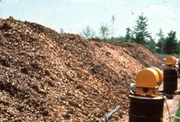 91 o F Static piles must be covered with a clean insulation layer of organic material (such