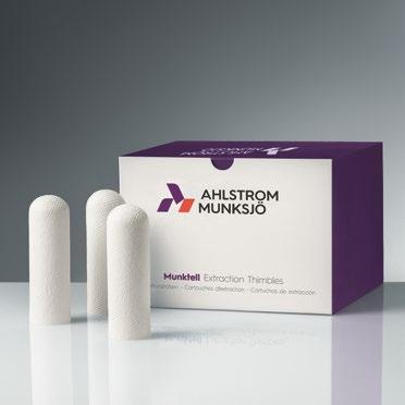 Specialty Products Extraction Thimbles, ph Indicator Papers and Surface Protection Paper 07 Specialty Products Extraction Thimbles, ph Indicator Papers and Surface Protection Paper Ahlstrom-Munksjö