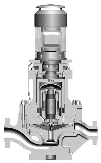 head, Low-flow Liquids The LMV-801S is an API 685 vertical inline, single stage, overhung impeller, sealless magnetic direct drive pump.