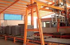 turnkey plants with capacity form 864 to 2875 blocks per hour semi-automatic and fully automatic operation modes delivery of machines, vibropresses, or the whole turnkey plant delivery of drying