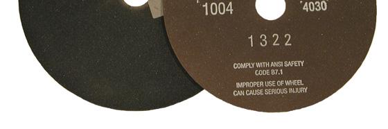 3mm) MEDIUM NON - FERROUS. RECOMMENDED USE: Titanium, Zirconium. Resin CW09-Ti10 9" (229mm) 0.070" (1.