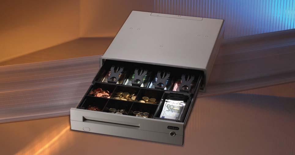 Universal Cash Drawer (UCD) The UCD (Universal Cash Drawer) was constructed using the latest production methods. It is robust, lightweight and offers large capacity at a minimum size.