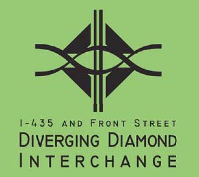 I-435 and Front Street Diverging Diamond Interchange Missouri Department of Transportation Project Development Team Design: Missouri Department of Transportation Staff General Contractor: Clarkson