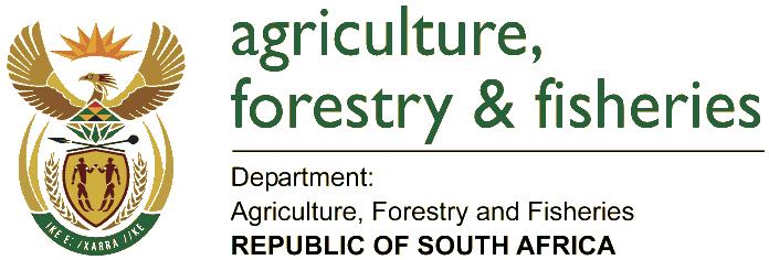 DEBATE NCOP BUDGET VOTE AGRICULTURE, FORESTRY AND FISHERIES DELIVERED BY