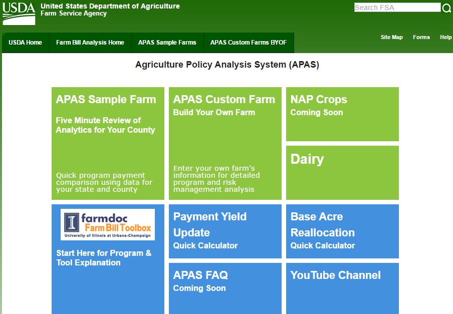 128 Agriculture Policy Analysis
