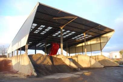 Covered Stockpiles Emphasis on moisture 10 cold feed bins Plant was very versatile RAP & WMA