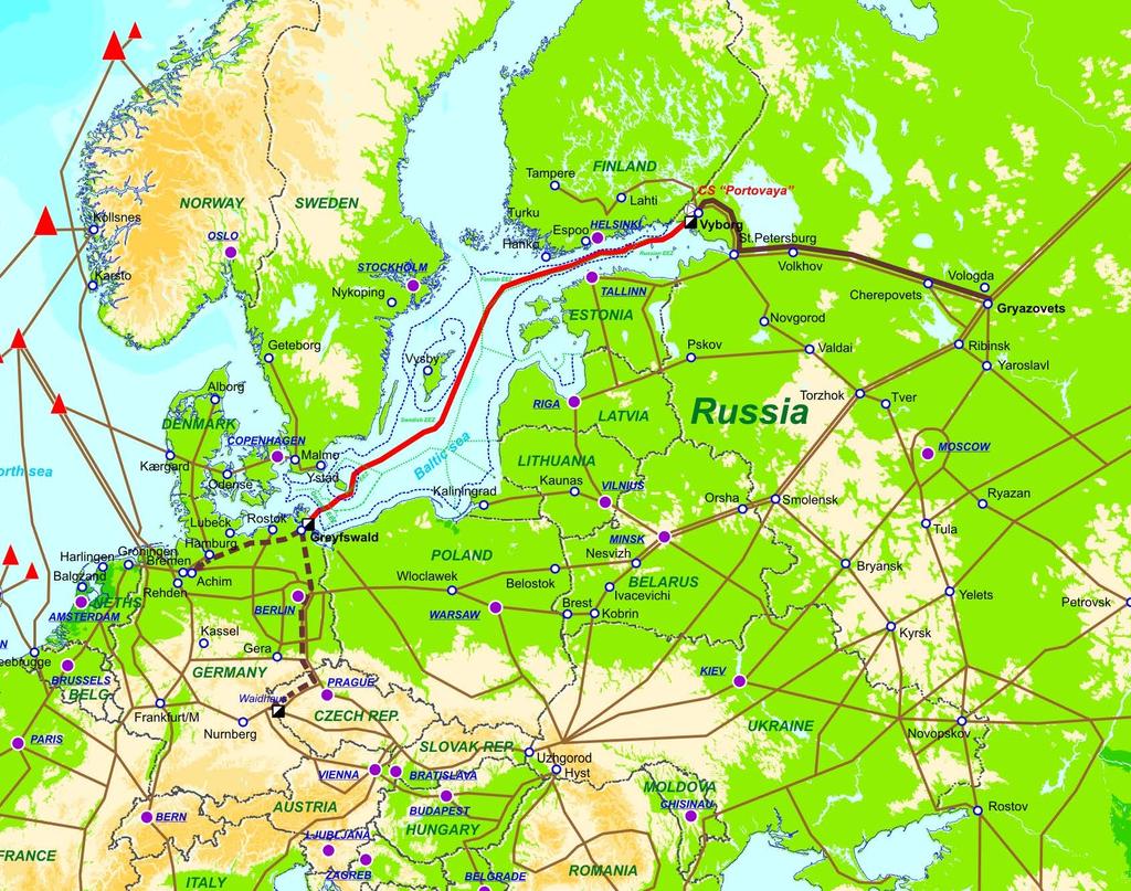 Nord Stream Offshore Pipeline Design
