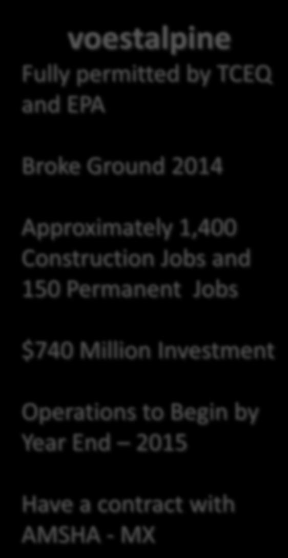 and EPA Broke Ground 2014 Approximately 1,400 Construction Jobs and 150 Permanent Jobs