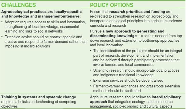 Mainstreaming agroecology: