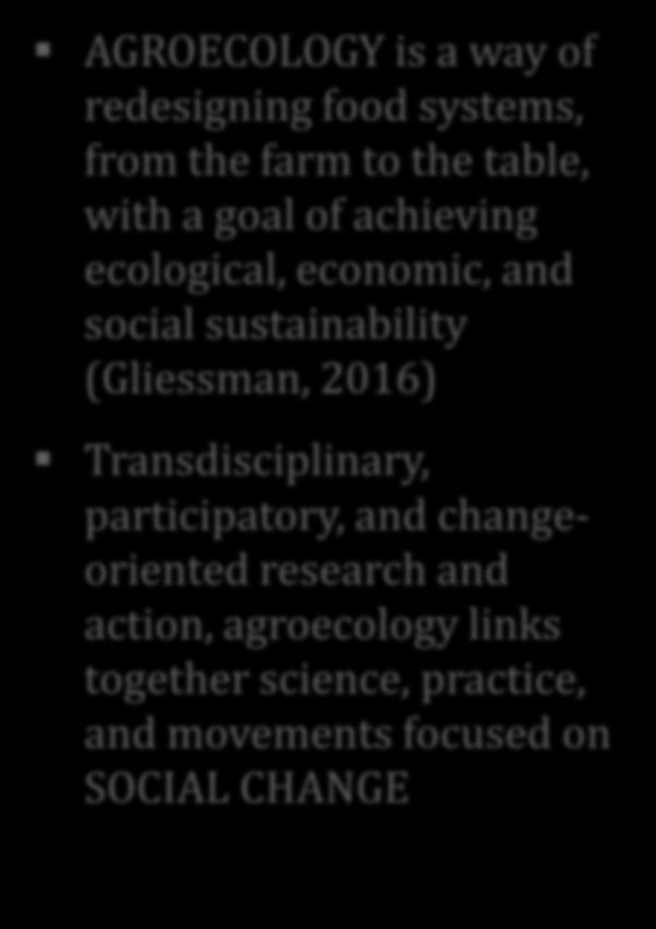 participatory, and changeoriented research and action,