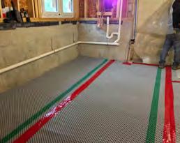 over the slab Insulation under the slab costs