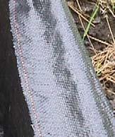 SC 1 SILT FENCE Permeable fabric designed to intercept and