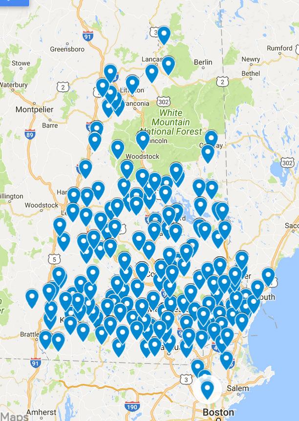 Reported Hive and NUC Loss by County # Hives Reported Hive Loss # NUCs reported NUC Loss Coos 7 100% 1 100% Merrimack 204 73% 6 100% Rockingham 165 65% 17 82% Hillsboroug h 199 57% 6 83% Cheshire 158