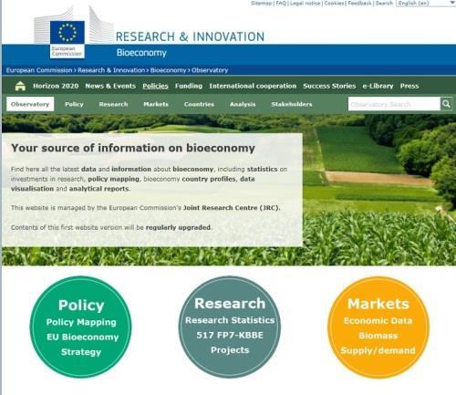 The role of R&I Next steps for the EU Bioeconomy Boost investment in the Bioeconomy synergies with ESIF, EIB and with support of the regions through smart specialisation strategies Bioeconomy