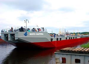 Flat top barge 03060 type 1 item (Volgo-Baltica) Fleet.