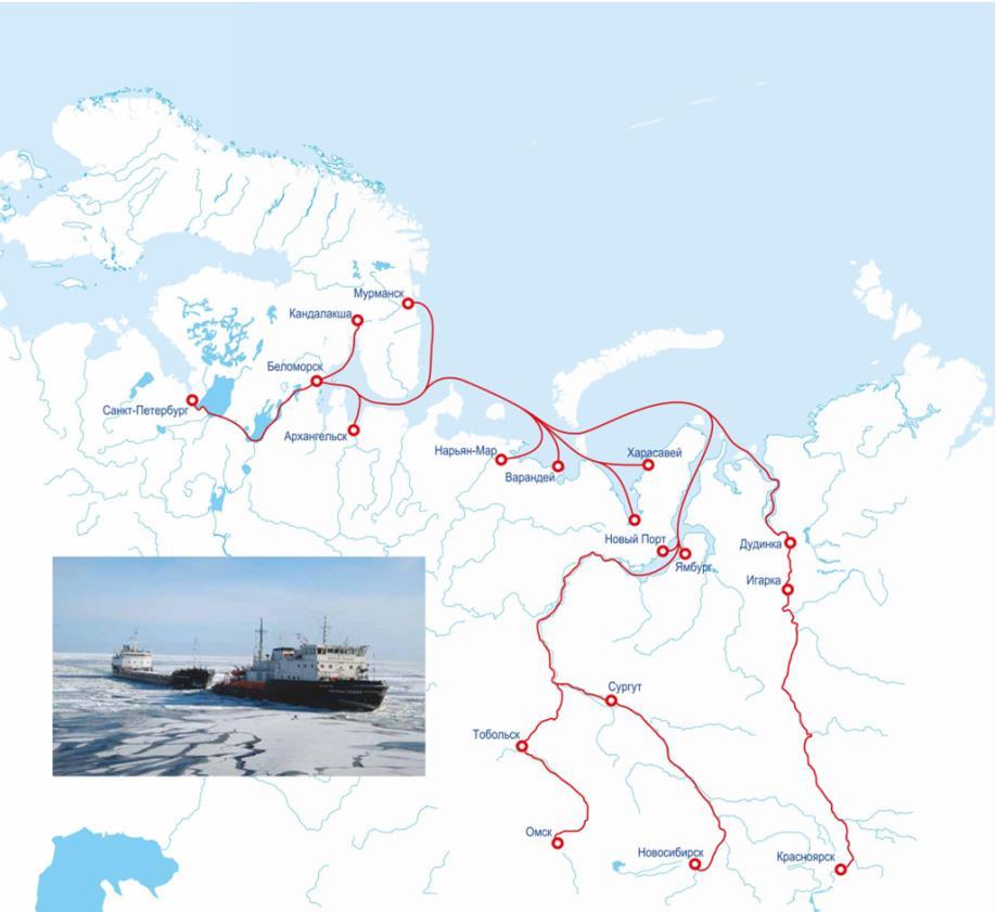 Transportation of cargoes to the Russian Extreme North areas We re able to organize transportation of heavylift and