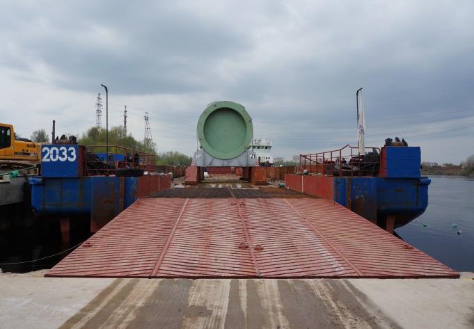 Sea-River going barges Flag Russian Classification K* 1