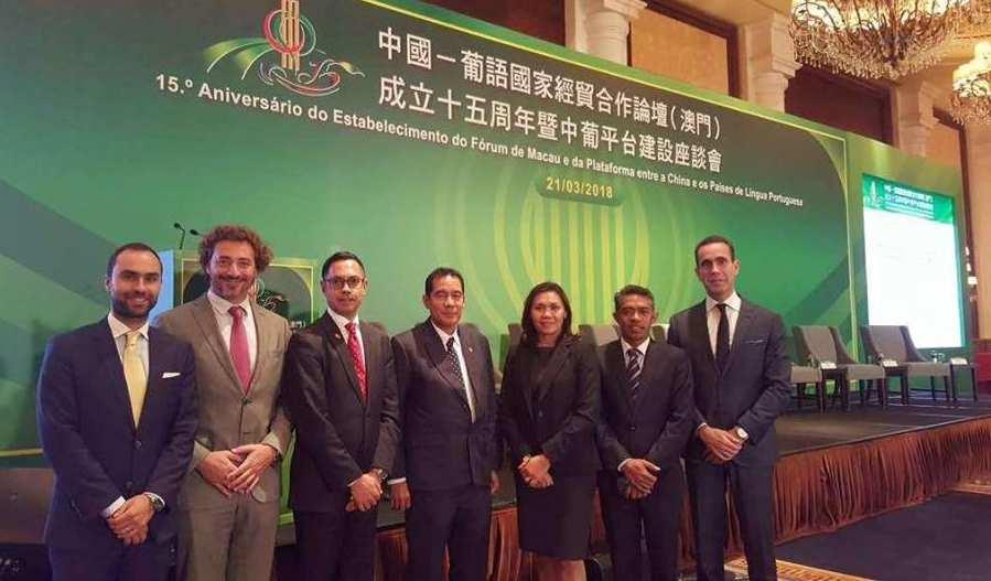 CRA and Trade Invest in Macau at the 15th Anniversary of the Establishment of Forum Macau and the Platform between China and other Portuguese Speaking Countries CRA Timor, represented by our Partner