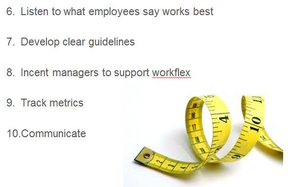 Key Tool: Workplace Flexibility 32