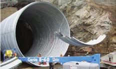 Drainage, Ventilation and Utilidor Systems CORRUGATED STEEL PIPE We offer a full range of galvanized, aluminized or polymer laminated Corrugated Steel Pipe for virtually any drainage, ventilation or
